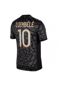 Paris Saint-Germain Ousmane Dembele #10 Jalkapallovaatteet Kolmaspaita 2023-24 Lyhythihainen